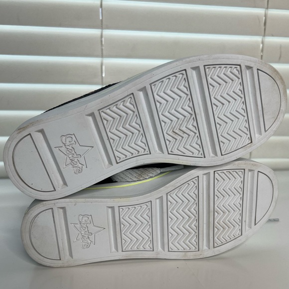 SKECHERS FLIP KICKS TWI-LITES 2.0 NEON MUSE HIGH-TOP SNEAKER - KIDS Sz 2 - Picture 5 of 6